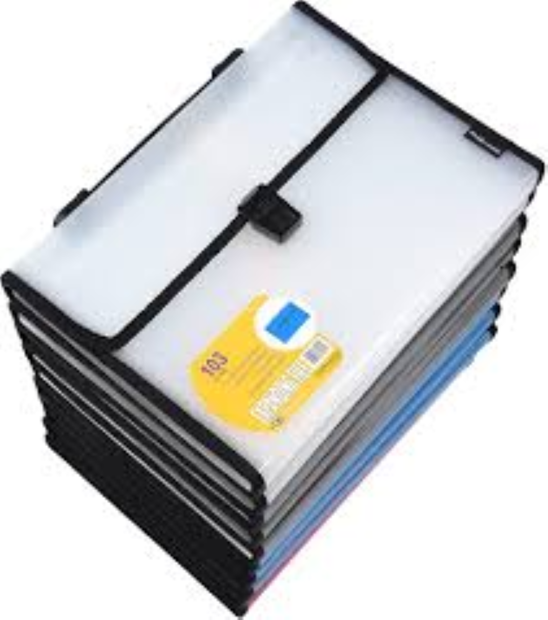 Foldermate Expanding File 13pkt-Barkode 10 pcs Black FE-1027-BK